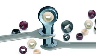 Neu: „igubal“-Gelenkkopf von igus mit angespritzter Kontermutter und 6-Kant-Gehäuse, verschiedene Kalottenwerkstoffe zur Auswahl. (Archiv: Vogel Business Media)