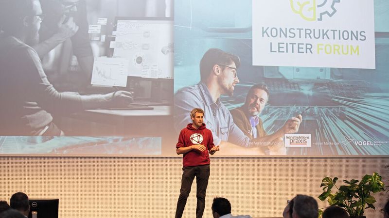 Ohne den Einsatz von Live-Simulation, Künstlicher Intelligenz und Cloud-Anwendungen wird der Konstrukteur in Zukunft nicht mehr auskommen – diese und weitere Erkenntnisse nahmen die Teilnehmer vom Konstruktionsleiter-Forum 2022 mit. 2023 stehen jetzt unter anderem Agilität und Nachhaltigkeit auf dem Programm. (Bild:  VCG/Oxana Gruber Photography)