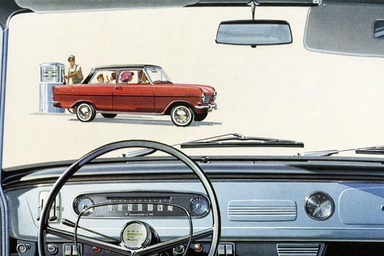 Lieferzeit fünf Monate: Mit einem Basispreis von 5.075 D-Mark kostete der Kadett nur 95 Mark mehr als der VW 1200 - bot zugleich aber deutlich mehr Platz, Komfort und Kraft. (Foto: Opel)