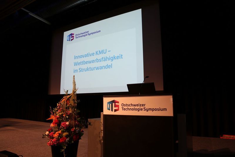 Impressionen aus dem Ostschweizer Technologiesymposium in St. Gallen 26. August 2016 (VBM / Sergio Caré)