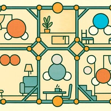 Metallorganische Gerüste fungieren wie ein Apartment für bestimmte Moleküle. Die drei Forscher, welche die Türe zur Chemie der so genannten MOFs aufgestoßen haben, wurden für ihre Arbeit mit dem Chemienobelpreis 2025 geehrt. (Symbolbild) (Bild: GPT Image Generator / KI-generiert)