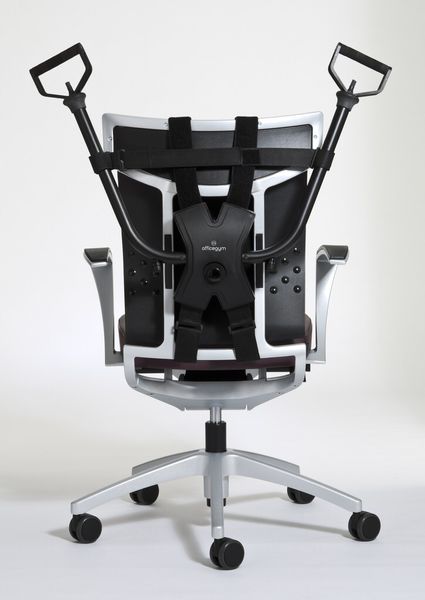 Das Fitnessstudio am Bürostuhl: Office Gym. (Foto: OfficeGym)