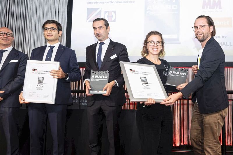 Impressionen der Verleihung des „best Award“ 2025 am ersten Messetag. (Bild: Jürgen Biniasch)