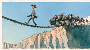 Der Sprung vom KI-Piloten in den Produktivbetrieb scheitere oft an der Infrastruktur, nicht am Modell. (Bild: Midjourney / KI-generiert)