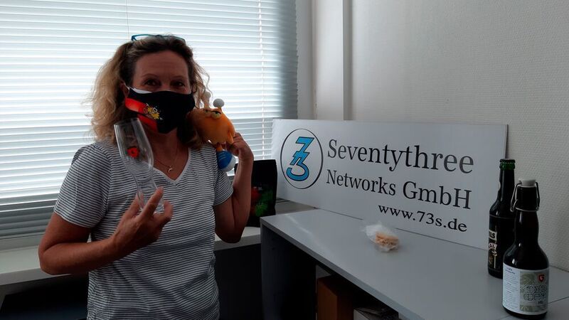 Auch Birgit Emslander von Seventythree Networks war mit dabei beim TechDay. (G Data)