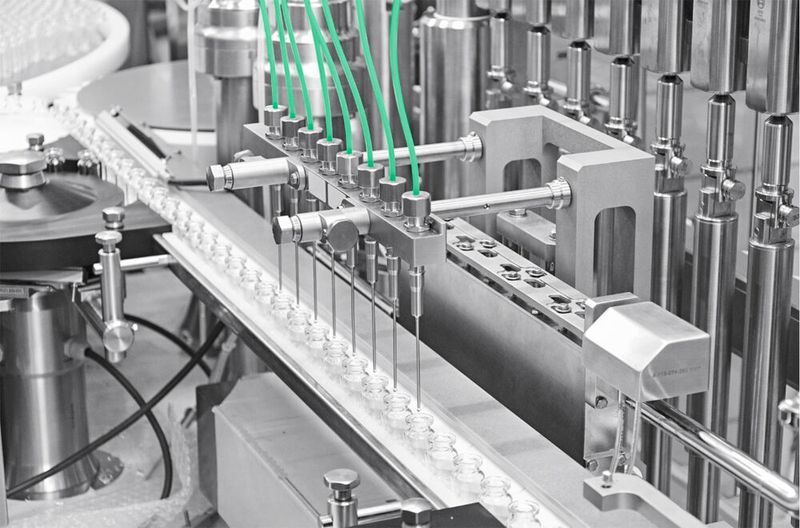Yangtze River Pharmaceutical (Group) Co. uses FLC lines from Syntegon for liquid fill-finish operations and fills pharmaceutical powders with AFG machines. (Yangtze River Pharmaceutical (Group) Co. )