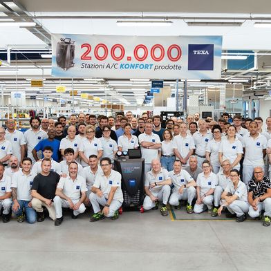 In 13 Jahren hat Texa von seinen Klimaservicegeräten der Serie „Konfort 700“ mehr als 200.000 Einheiten gefertigt. (Bild: Texa)