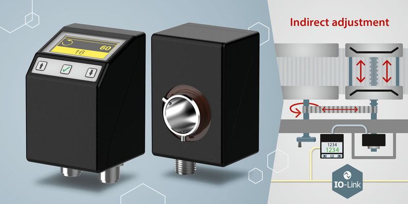 Indirect format adjustment with GEL Sepod L and GEL Serot. (Image:Lenord+Bauer)