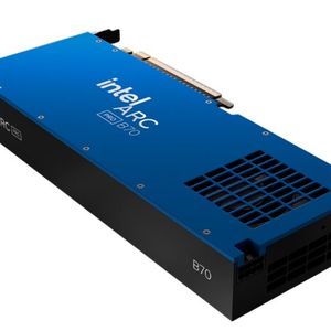 Intels Arc Pro B70 und B65 basieren auf der größeren BMG-G31-GPU, die ebenfalls zur Battlemage-Generation zählt. Bei der B70 sind 32 Xe-2-Cores aktiv, bei der B65 nur 20. Beide sind reine Profi-Karten für Workstations oder Server. (Bild: Intel Corporation)