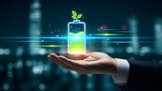 Um Strom aus erneuerbaren Energien  durchgängig zuverlässig nutzen zu können, sind leistungsfähige Energiespeicher erforderlich. (Bild: © AlqausarBonazir  – stock.adobe.com / KI-generiert)