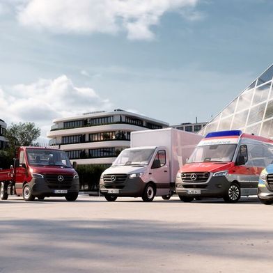 Mercedes-Benz bedient mit seinen Umbaupartnern künftig zusätzliche Branchen. (Bild:  Mercedes-Benz AG)