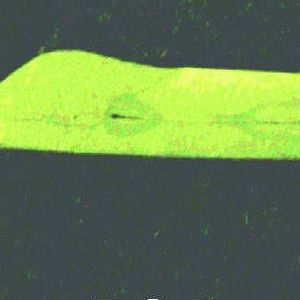 Einschweißen eines Kompressorbodens für einen Luftkompressor 1 mm an 1,5 mm geschweißt mit 2,03 m/ min.