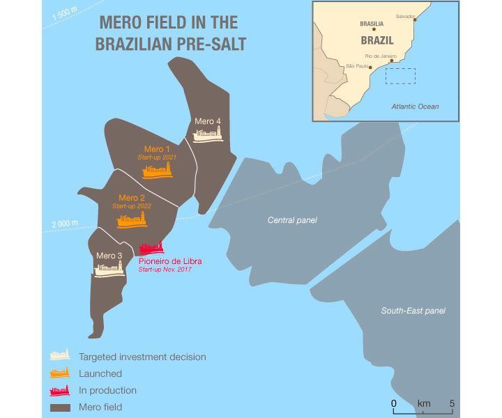 Total and its partners have taken the investment decision for the second phase of the Mero project, located deep offshore, 180 kilometers off the coast of Rio de Janeiro. (Deposit Photos )