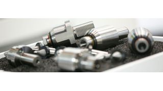 METAV 2020 (10. bis 13. März in Düsseldorf) zeigt den praktischen Nutzen von Digitalisierung und Automatisierung in der Werkzeugbereitstellung. (Bild: Messe Düsseldorf / ctillmann)