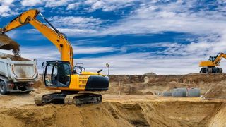 Die deutsche Baumaschinenbranche geht für das laufende Jahr von einem Umsatzplus von maximal sieben Prozent aus. (Wolfilser - stock.adobe.com)