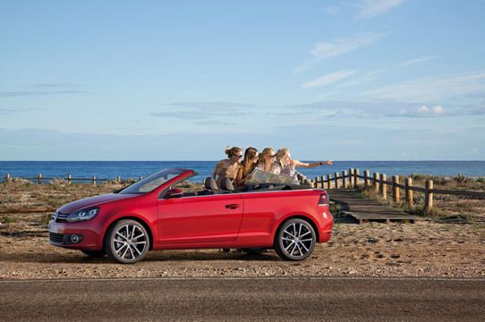 Volkswagen baut wieder ein Golf Cabriolet. (Foto: Volkswagen)