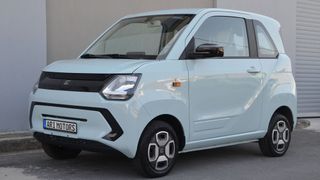 Ari Motors bringt ein elektrisches Microcar auf den Markt. Der Soleno wird immerhin 90 km/h schnell. (Bild: Ari/Karen Eulitz)