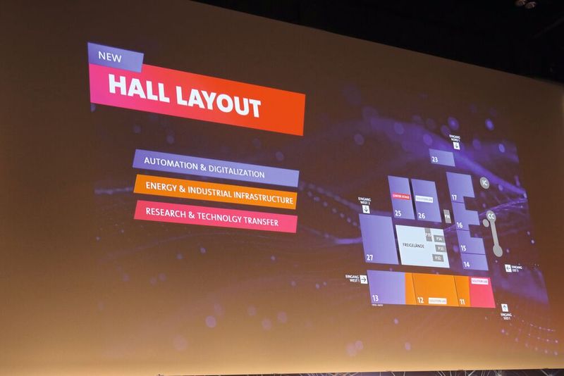 Die Ausstellungsfläche 2026: Kompakt und nach Westen gewandert. (Bild: Raf Steck)