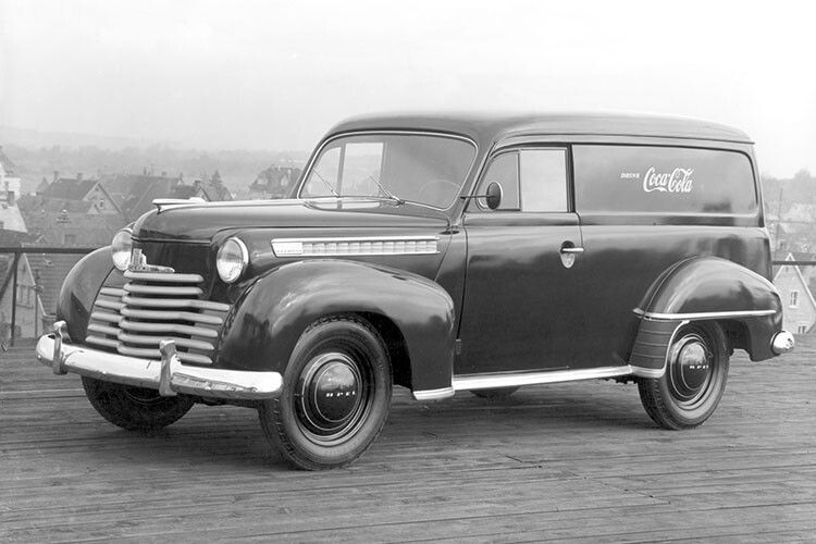 Auch als Lieferwagen erfüllte der Olympia seinen Zweck. (Foto: Opel)