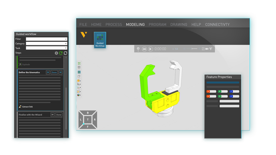 Guided workflows for easier learning (Image: Visual Components)