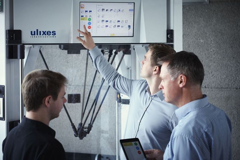 Die Software Ulixes ARP steuert Roboter mithilfe von Apps und gewährleistet durch ein einfaches Bedienprinzip und ein reaktionsschnelles System einen reibungslosen Betriebsablauf. (Bild: Ulixes Robotersysteme)