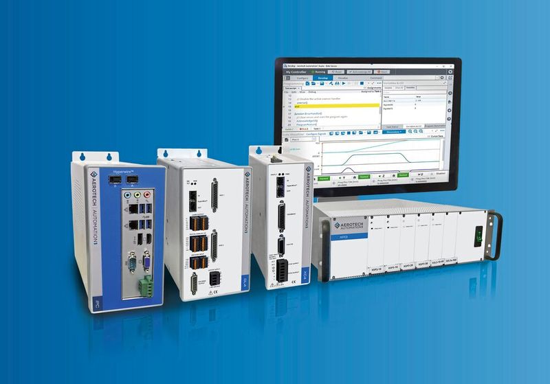 Leistung trifft auf Benutzerfreundlichkeit: Die Steuerungsplattform Automation1 ermöglicht die direkte Ansteuerung von Servo- und Schrittmotoren, Galvo-Scan-Köpfen, piezoelektrischen Aktoren und verschiedenen anderen Geräten.  (Bild: Aerotech)