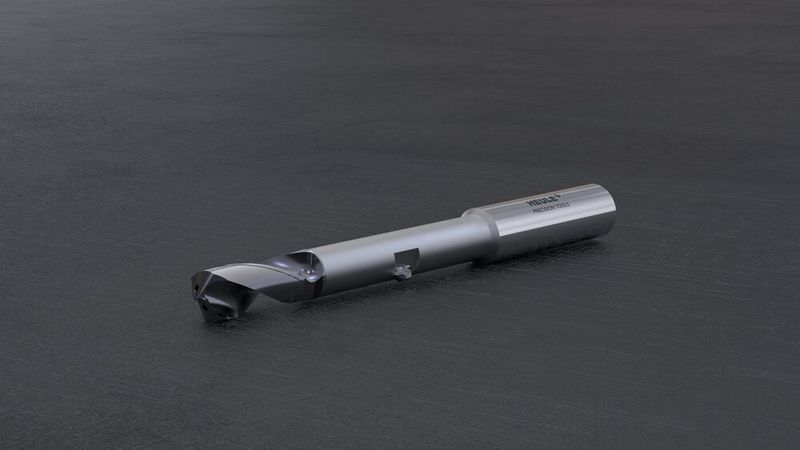 Das Kombiwerkzeug «VEX» bearbeitet die Werkstücke äusserst prozesssicher und ermöglicht eine Fertigbearbeitung direkt auf der Maschine. (Bild: Heule)