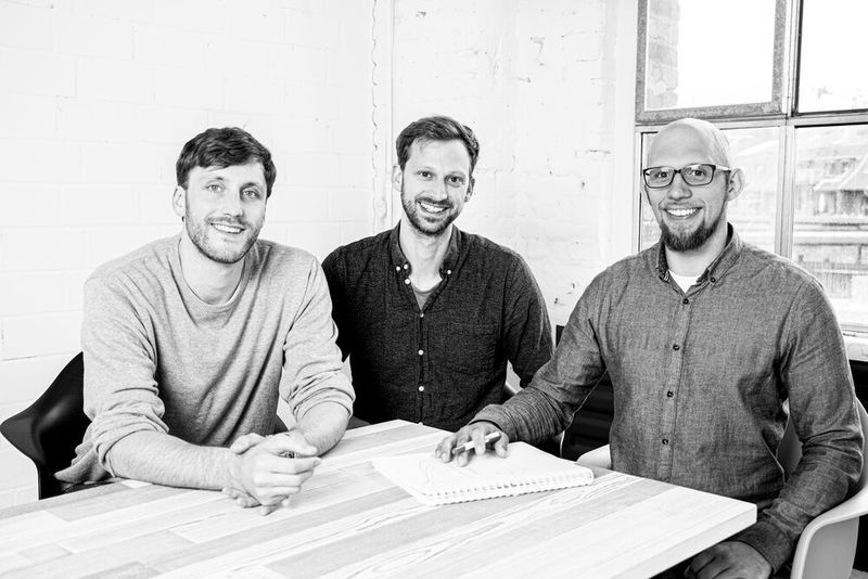 Platz 50: Accure Battery Intelligence verrät das Vorhaben schon im Namen. Das Start-up rund um die Gründer Kai-Philipp Kairies (links), Johannes Palmer und Georg Angenendt will es ermöglichen, in die 