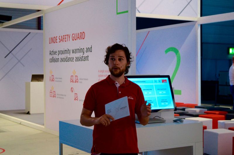 Impressionen von der World of Material Handling am 11. Juni 2018 in Mannheim. Gastgeber waren Linde und Dematic. (Sergio Caré-Lucas)