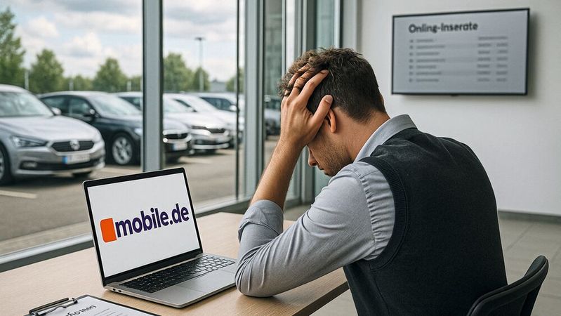 Mobile.de will Händlerpartner zum Abschluss von Zweijahresverträgen bewegen. Die Plattform argumentiert mit Planungssicherheit, wie zu hören ist. Jedoch sieht die Branche diesen Aspekt nur bedingt.(Bild:  Dall-E / KI-generiert)