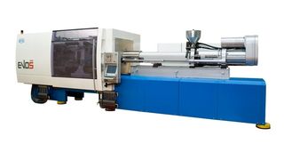 Spritzgießmaschine Evos 3500 mit servoelektrischem Schneckenantrieb. (Archiv: Vogel Business Media)