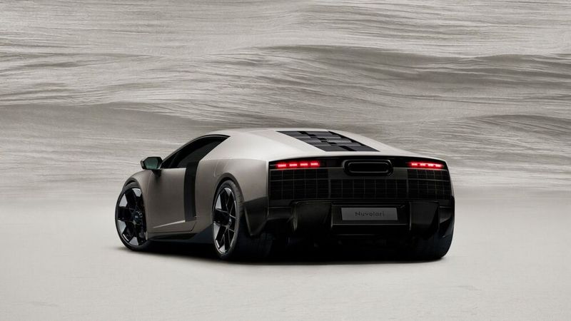 Technisch basiert die Mittelmotorflunder Nuvolari auf dem Lamborghini Temerario. (Bild: Audi)