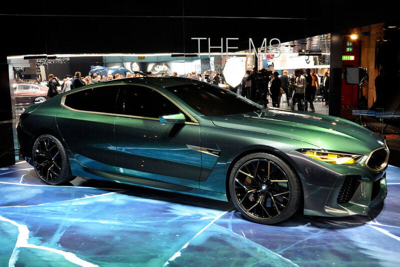 BMW zeigt auf dem diesjährigen Genfer Autosalon mit dem „M8 Concept“ seine Vision eines Gran Coupés der künftigen 8er-Baureihe. (Wehner/»kfz-betrieb«)
