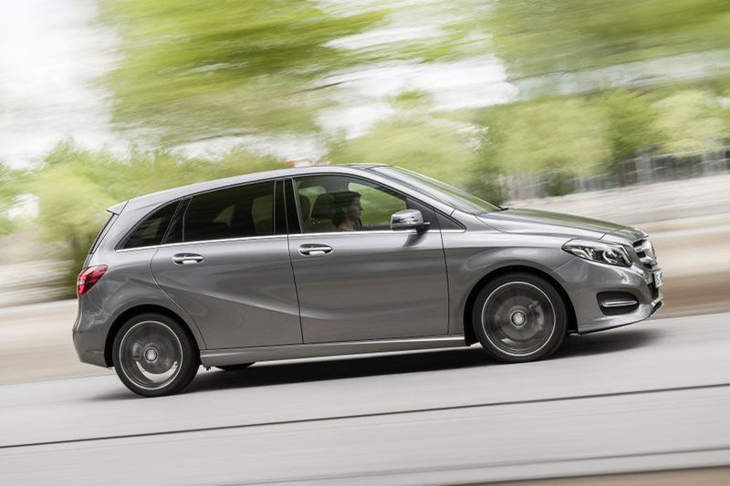 Mini-Vans: Mercedes B-Klasse, 1.863 Neuzulassungen. (Daimler)