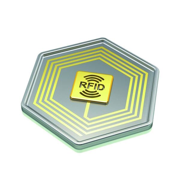 Der RFID-Tag sorgt für Bestandstransparenz auch in der Restmengenverwaltung. Bild: Membrain (Archiv: Vogel Business Media)