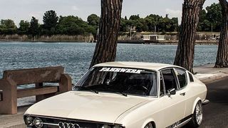 Der seltene Audi 100 Coupé S wird einer der Stars der Tuning Xperience auf der Essen Motor Show. (RATKO PHOTOGRAPHY)