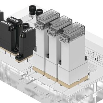 Diffusion Bonded Manifolds: Präzise Fluidik-Lösungen für Labor- und Medizintechnik. (Bild: Festo)