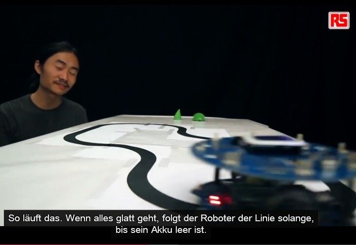 Arduino-Robot: Linien folgen - (Bild: RS Components)