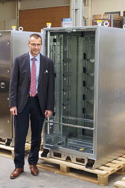 Einbaufertig gefügt und montiert: Wie Andreas Zweifel berichtet, tragen zusammen mit Auftraggebern konstruierte und optimierte Baugruppen zur internationalen Wettbewerbsfähigkeit der Hans Eberle AG in Ennenda bei.  (Bild: SMM Konrad Mücke)