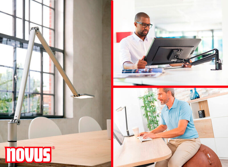 Auch Novus bietet ein großes Portfolio für effizientes und ergonomisches Arbeiten.  (Novus)