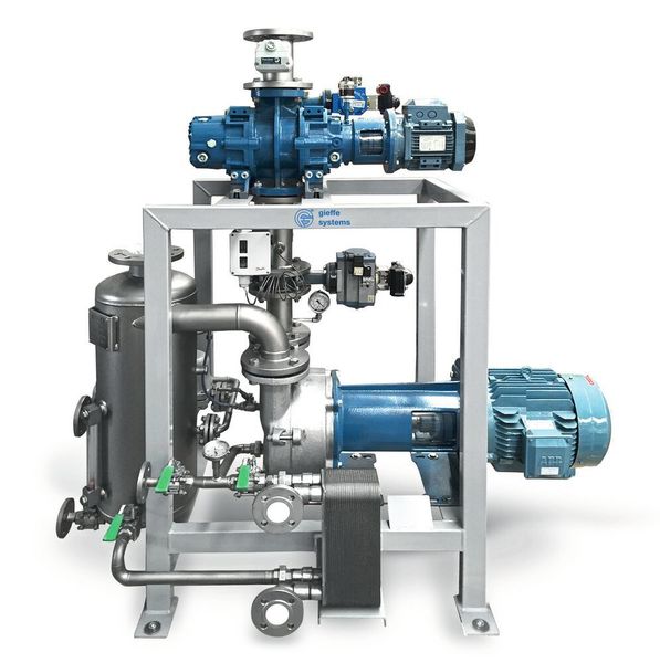 Gieffe Systems präsentiert seine maßgeschneiderten Vakuumlösungen für „nasse“ Systeme in der Chemie- und Prozessindustrie. (Gardner Denver)