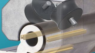 Die Hybridlager von Igus vereinen die Vorteile von Gleit- und Wälzlagern gleichermaßen und verzichten dabei komplett auf externe Schmierung. (Bild: Igus)