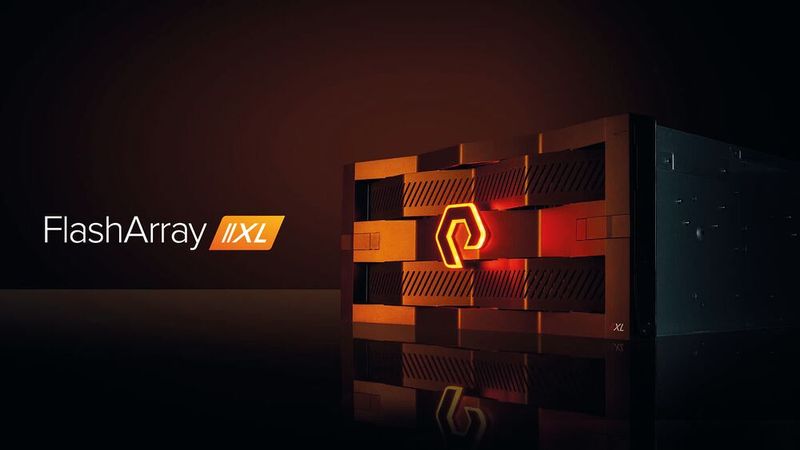 Das FlashArray//XL 190 R5 wird im vierten Quartal als neues Spitzenmodell die im Juni vorgestellte Serie für Block- und File-Storage nach oben abrunden. (Bild: Pure Storage)