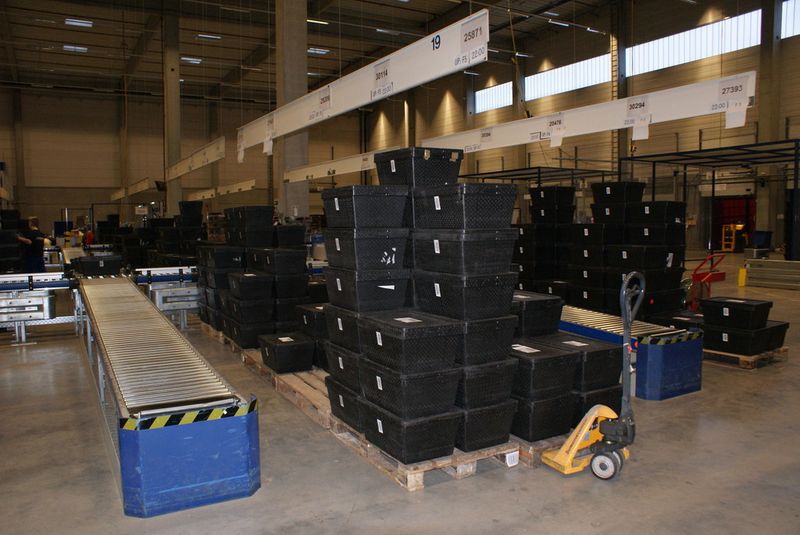 RFID-Einsatz in der Distributionslogistik optimiert unter anderem das Management von Leerbehältern. (Bild: Rhenus)