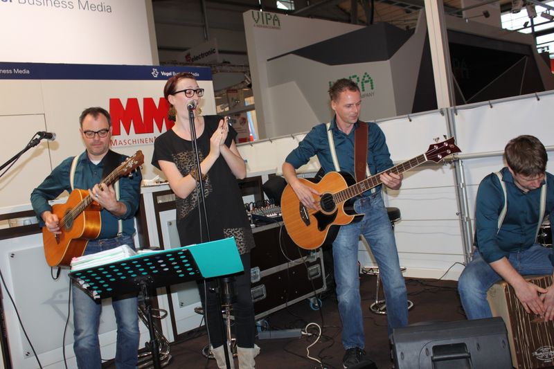 Die ersten Schnappschüsse von der Vogel-Standparty sind da - nächte Woche werden weitere folgen! (Siegl/Vogel Business Media)