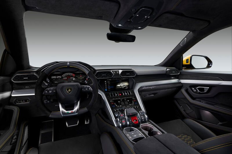 Einblicke in das Innere des SUV. (Lamborghini)