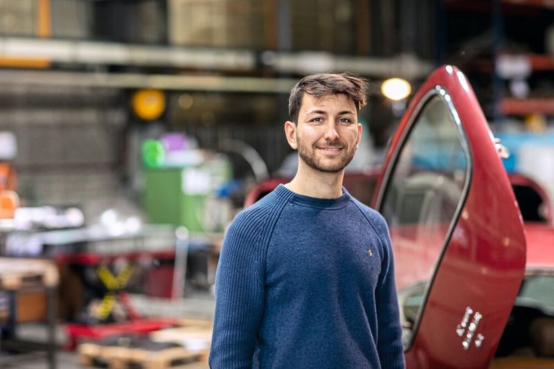 „Es wäre auch einfacher gegangen, aber wir wollten möglichst nahe am Original bleiben.“ Simon Jeger, Triamp. (Bild: Julian Salinas)