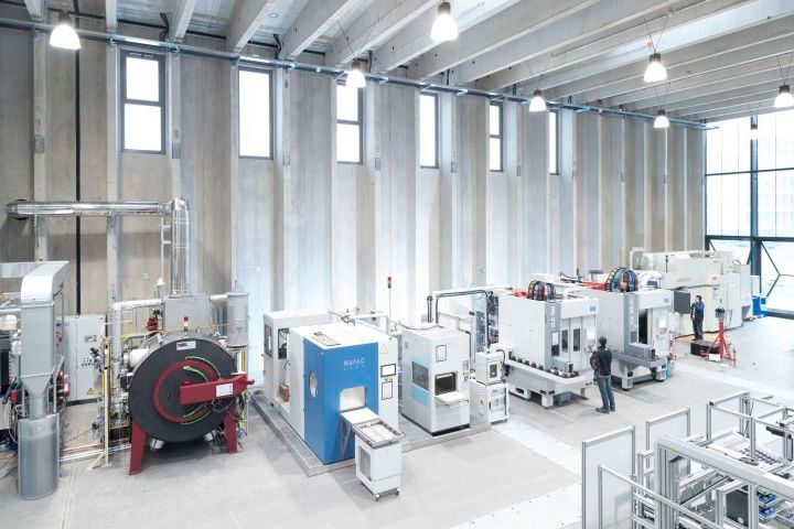 Außer einem Lernfeld für Studenten und Mitarbeiter aus der Industrie besitzt die ETA-Fabrik eine echte Produktion für Pumpenkomponenten. (TU Darmstadt)