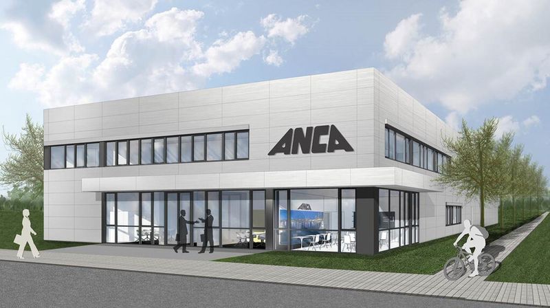 So soll die neue Europazentrale des australischen Werkzeugmaschinenherstellers Anca aussehen. (Bild: Anca)