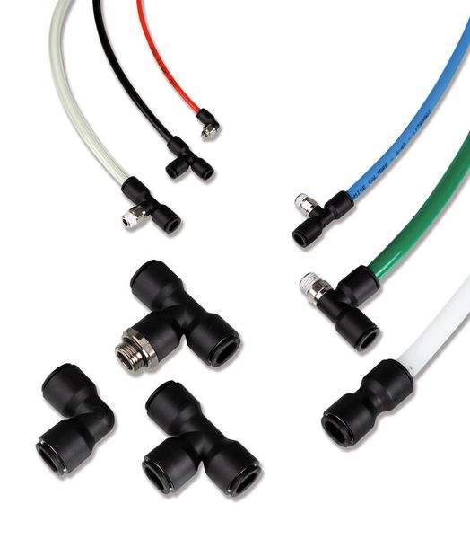 Die Blitzanschlüsse der Reihe LF 3000 garantieren durch die bequeme werkzeuglose Anwendung einfache und schnelle Montage sowie Demontage.  (Bild: Parker Hannifin)